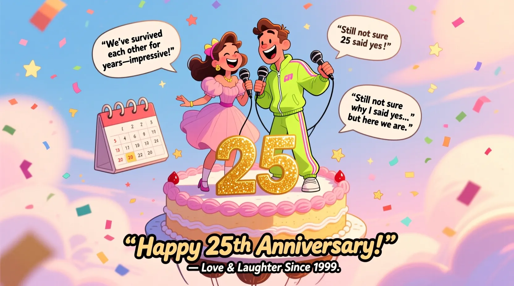 Funny 25th Anniversary Quotes