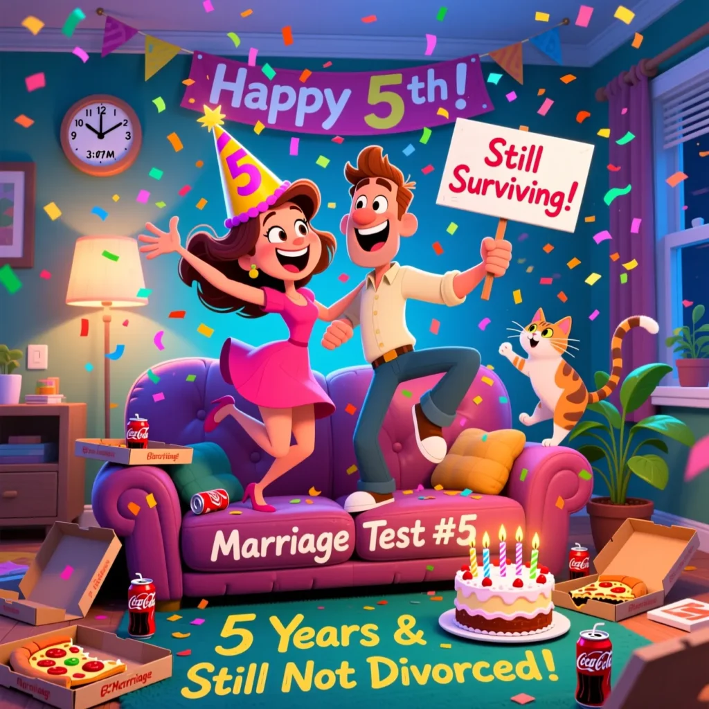 Funny 5 Year Anniversary Quotes