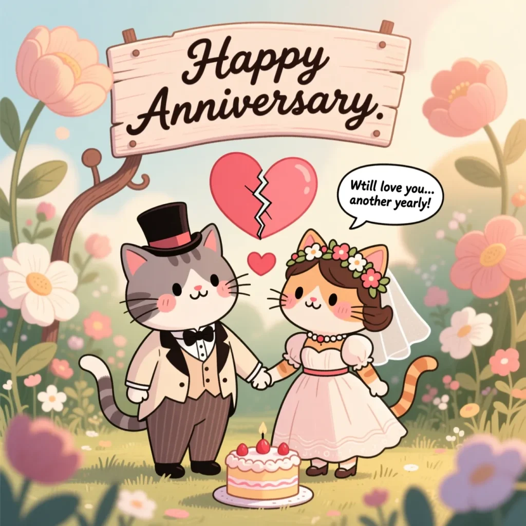Short & Cute funny Anniversary Quotes for Couples