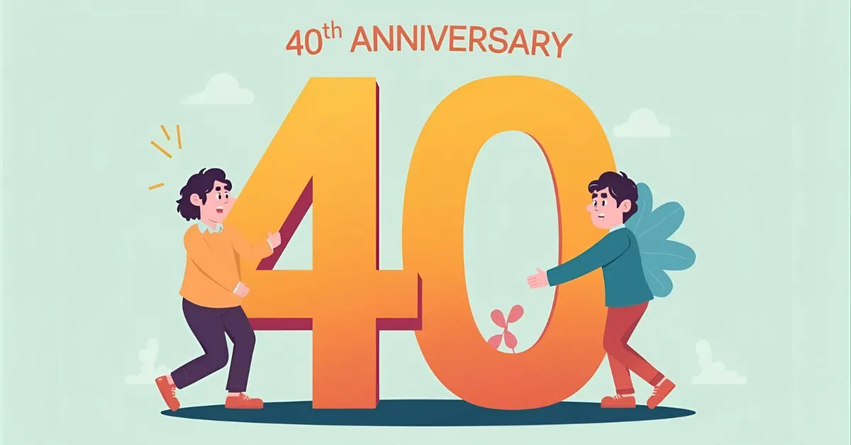 40th Anniversary Quotes Funny