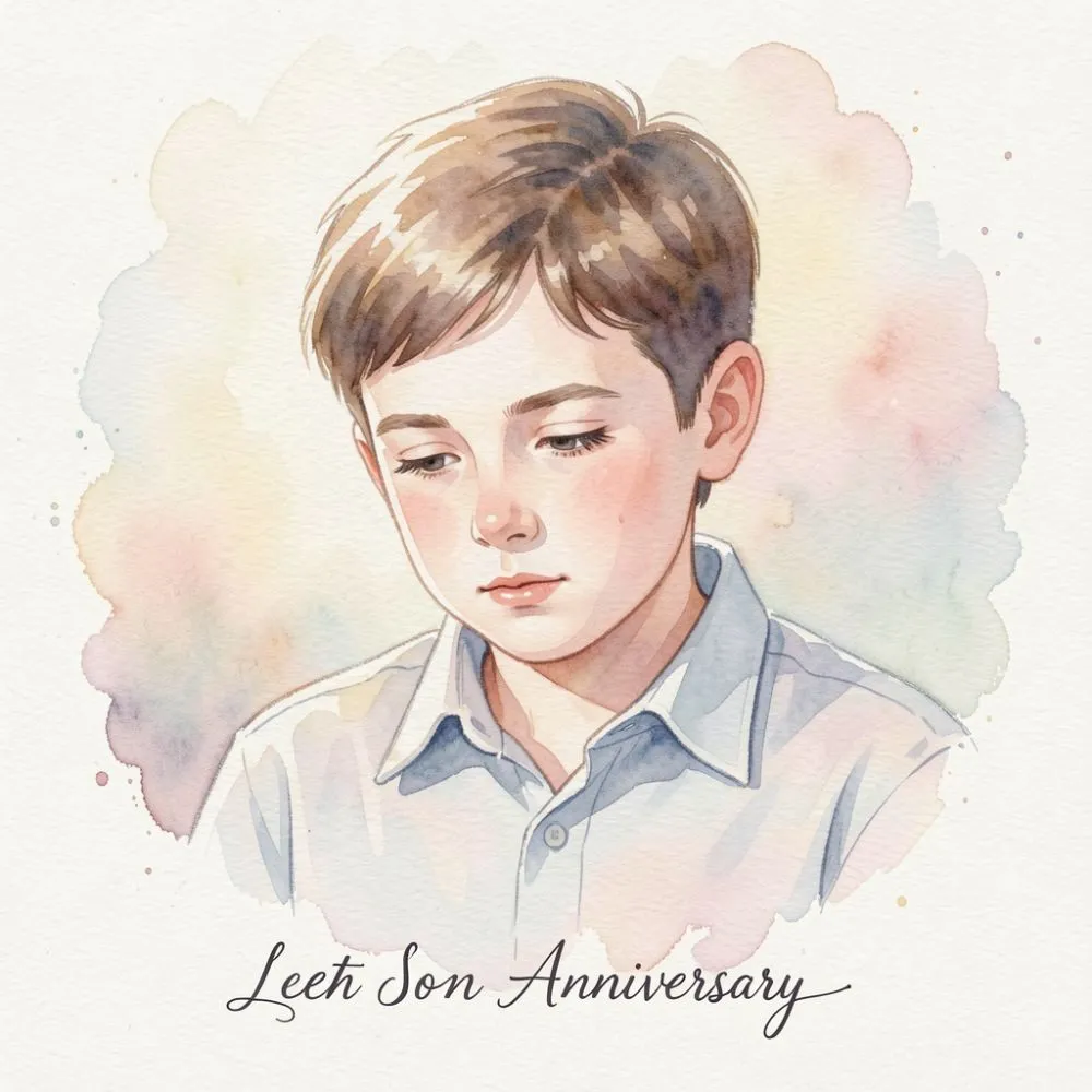 Loving Son Death Anniversary Quotes