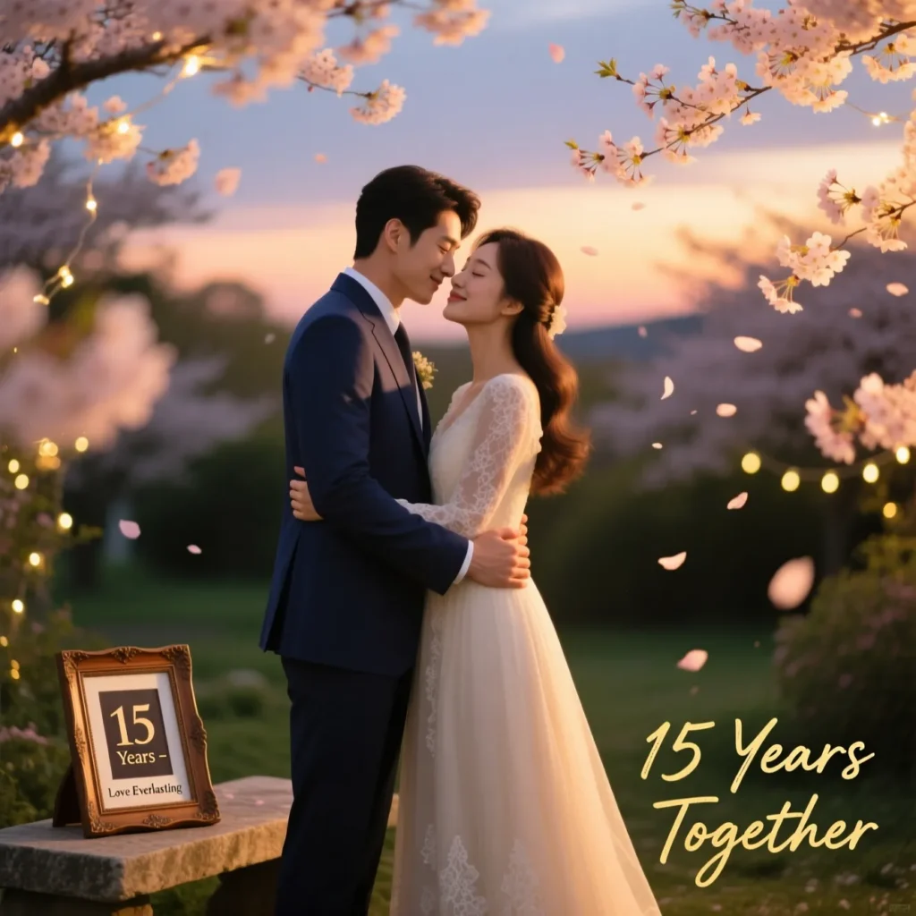 Romantic 15 Years Anniversary Quotes