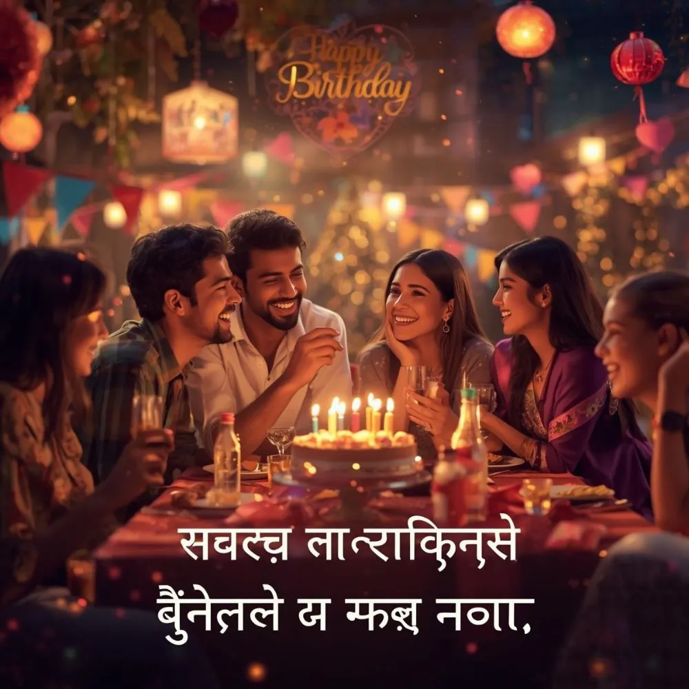 Funny Birthday Wishes for Friends in Hindi 
