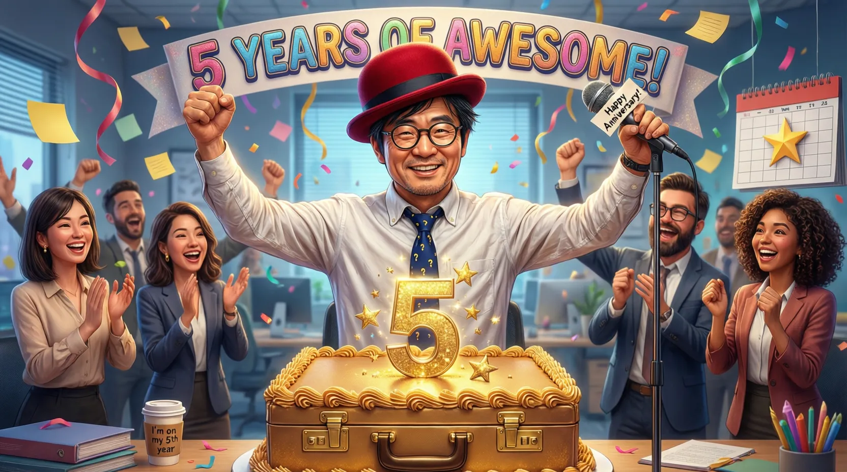 Funny Work Anniversary Quotes