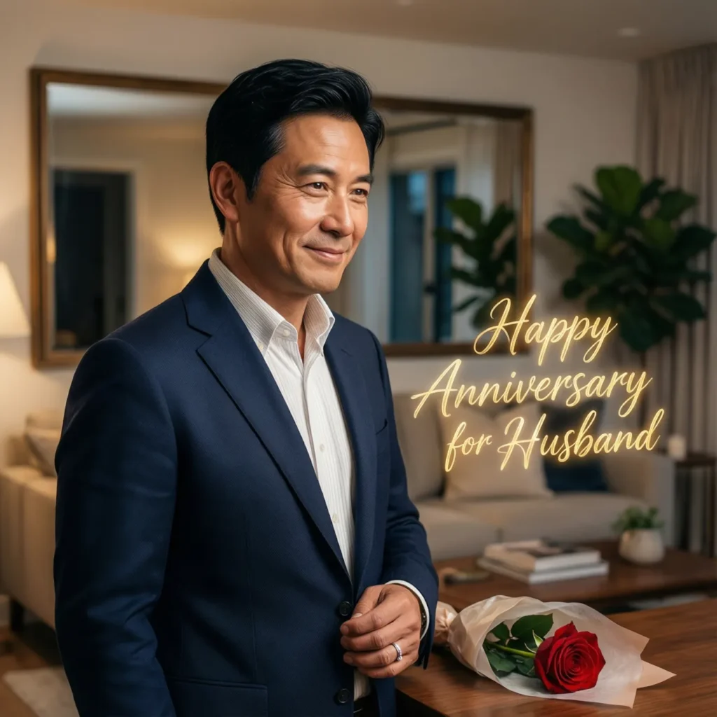 Romantic Happy Anniversary Wishes for Husband