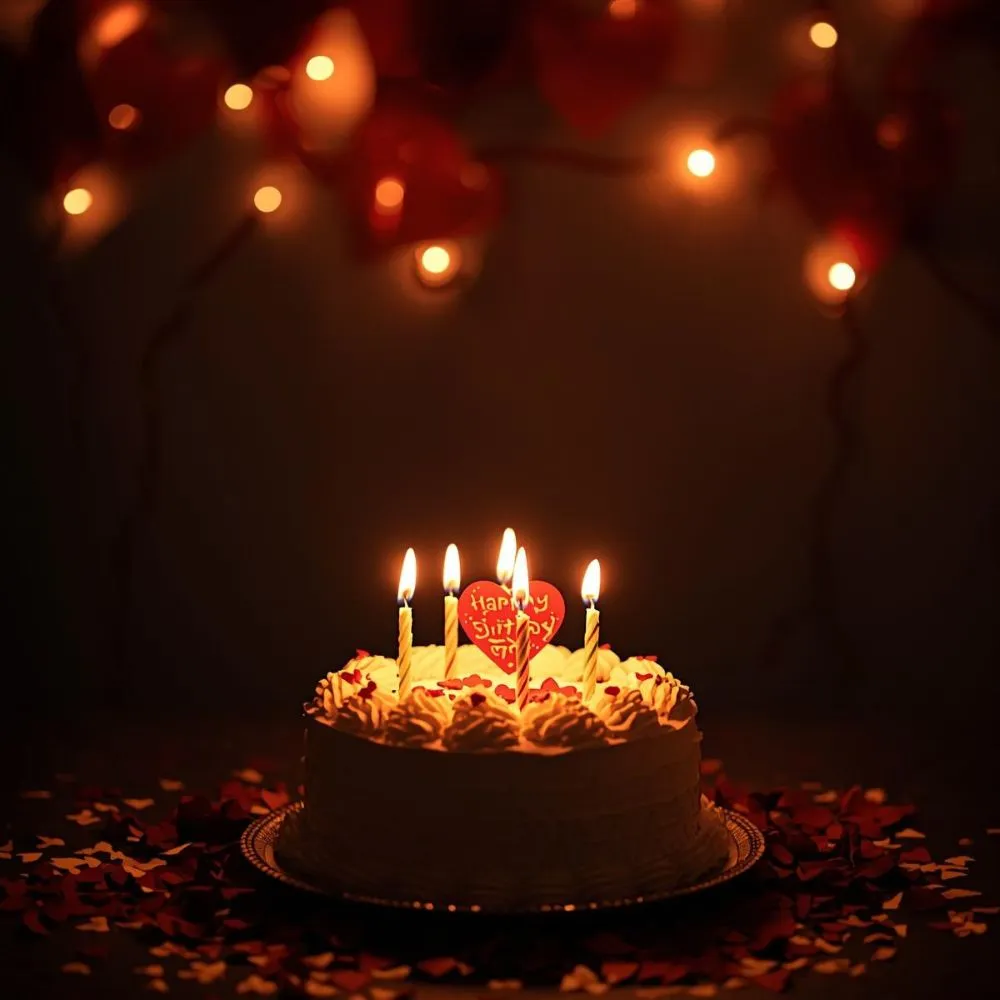 Romantic Heart Touching Birthday Wishes in Marathi