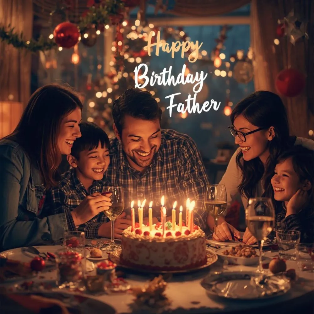 Short and Cute Birthday Wishes for Father 