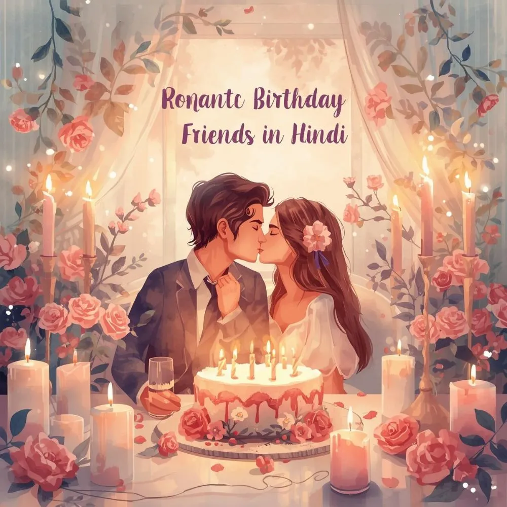 Short and Cute Birthday Wishes for Friends in Hindi 