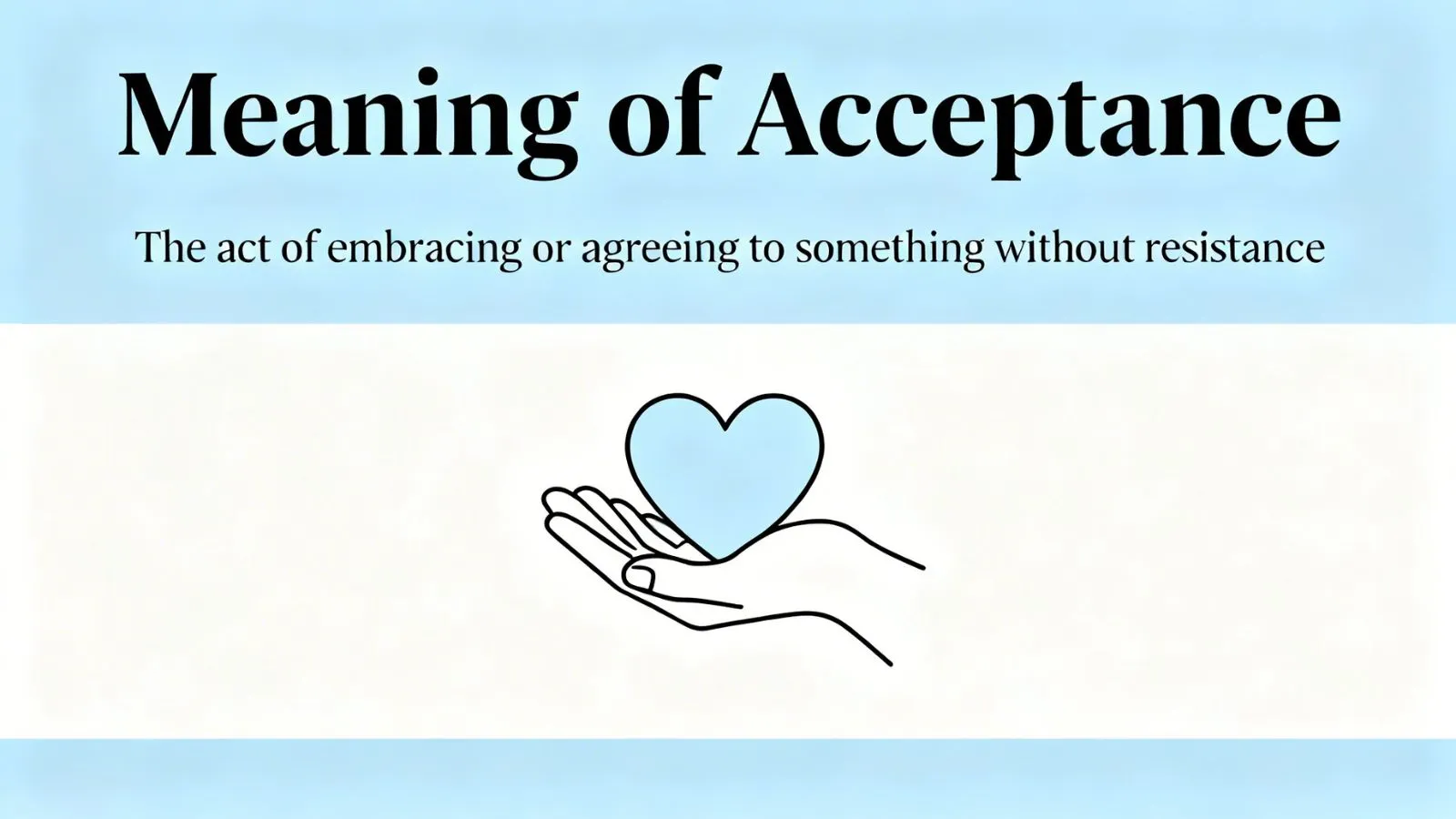 Acceptance Meaning