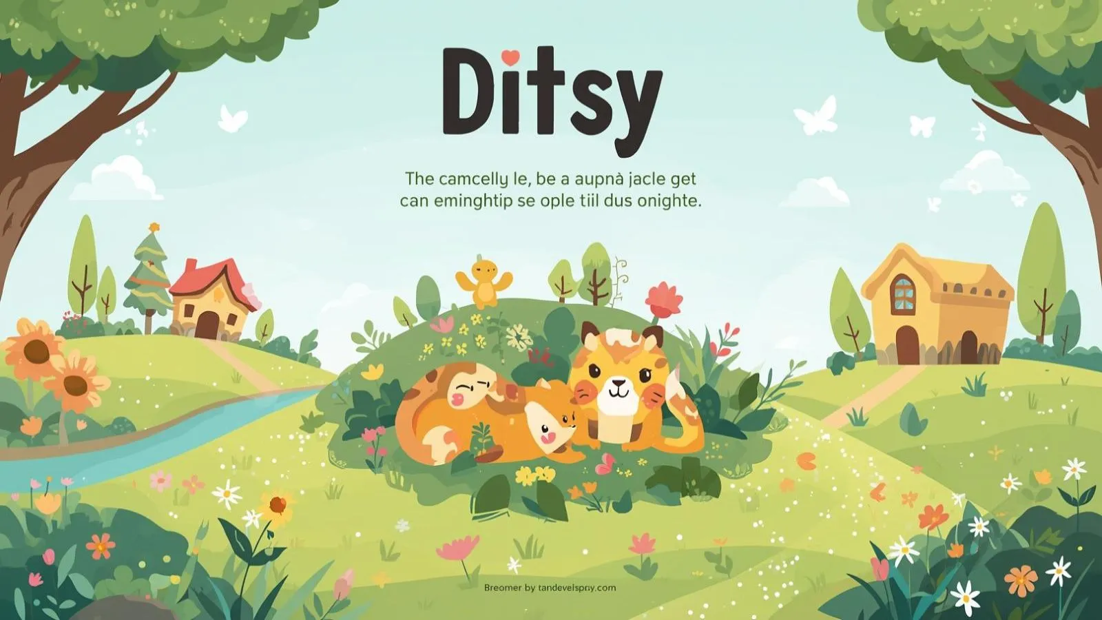 Ditsy Meaning
