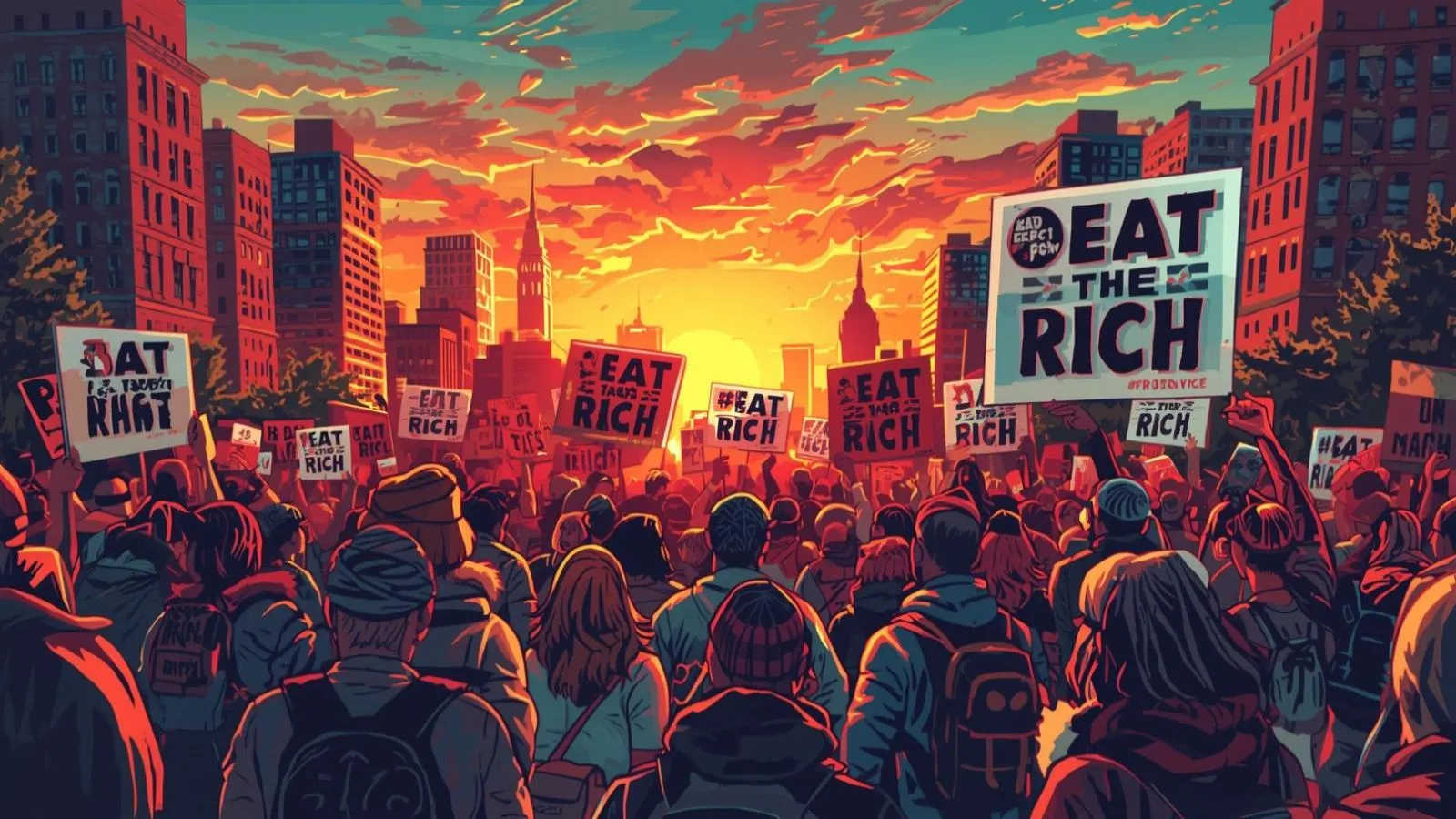 Eat the rich Meaning