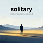 Solitary Meaning